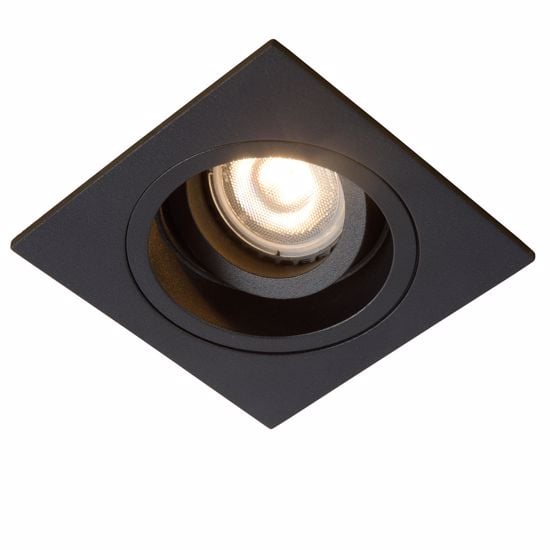 Picture of Black metal ceiling recessed light adjustable light