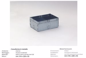 Show details for Housebox for wall light 845 on stone brick wall Picture of Housebox for wall light 845 on stone brick wall