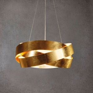 Picture of Marchetti pura suspension ø100cm e27 gold leaf