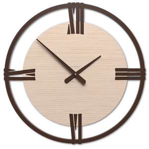 Picture of Orologio grande da parete rovere decape'' callea design sirio