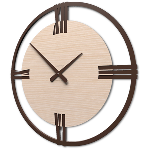 Picture of Orologio grande da parete rovere decape'' callea design sirio