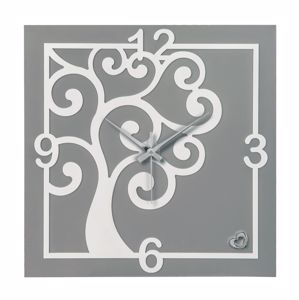 Picture of Orologio da parete albero della vita moderno antracite
