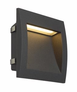 Led patway recessed light ip55 anthracite colour for outdoor 