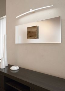 Picture of Applique luce per specchio da bagno cromo 50cm 6w 4000k design moderno top light