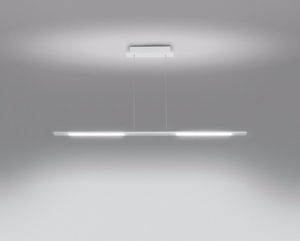 Line light ma&de lama modern chandelier led dual emission white