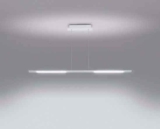 Line light ma&de lama modern chandelier led dual emission white