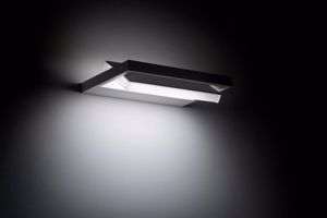 Ma&de tablet minimal led suspension light 19w 36cm white finish