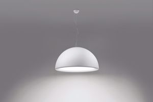 Picture of Ma&de entourage p2 minimal pendant light ø115 5xe27 white gypsum dome