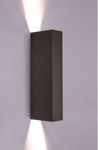 Picture of Applique nero design moderna fascio luce stretto