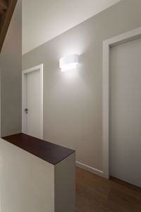 Picture of Linea light matrioska wall lamp 40cm white