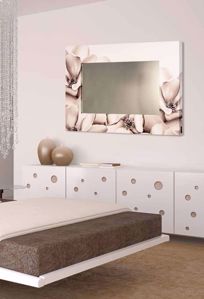 Picture of Specchiera da parete 100x70 per camera da letto contemporanea
