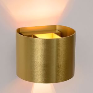 Picture of Applique con lampadina led g9 3w 2700k curvo metallo colore oro