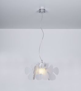 Picture of Big pendant light 73cm aralia white emporium modern design