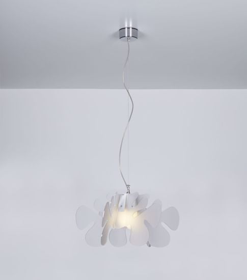Picture of Big pendant light 73cm aralia white emporium modern design