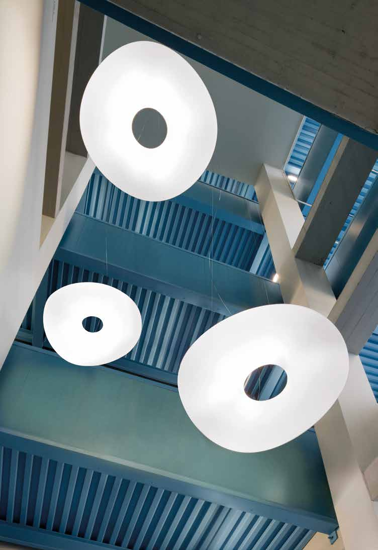 Picture of Ma&de mr. magoo led suspension light ø75.5 cm white pmma design 
