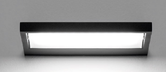 Ma&de tablet led wall light 38w 66cm black modern design