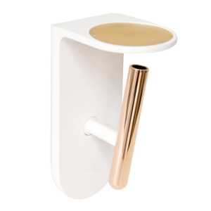 Modern led wall light white and copper finishing 2nights