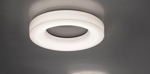 Ma&de saturn p led ceiling light 98w ø115cm original design white polyethylene