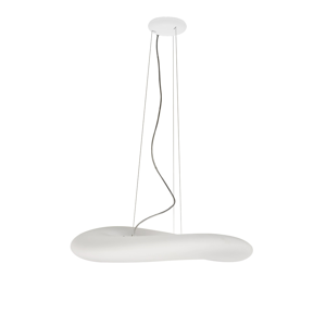 Ma&de mr. magoo minimal suspension led light ø52cm white pmma