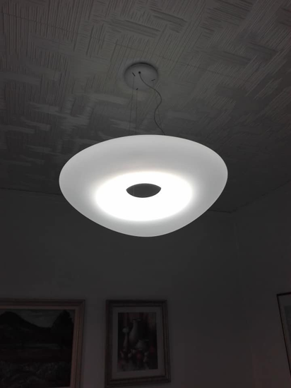 Picture of Ma&de mr. magoo minimal suspension led light ø52cm white pmma