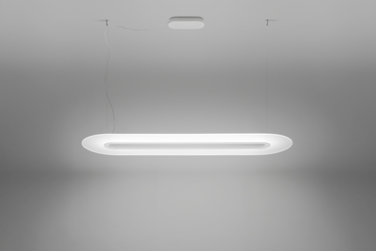 Picture of Ma&de opti-line minimal pendant light dimmable led light white finish