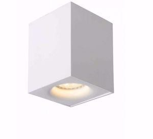 Picture of White aluminium cube ceiling light 