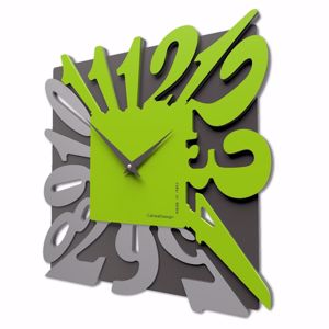 Picture of Dalilah callea design orologio a parete moderno quadrato verde