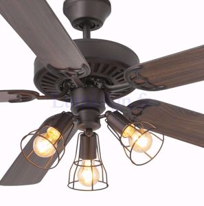 Picture of Kit luce marrone scuro per ventilatore da soffitto marrone