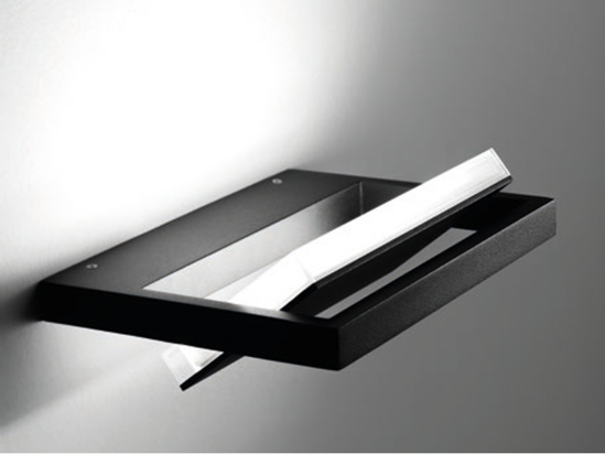 Ma&de tablet s led wall lamp 5w 16.3cm adjustable light black design 