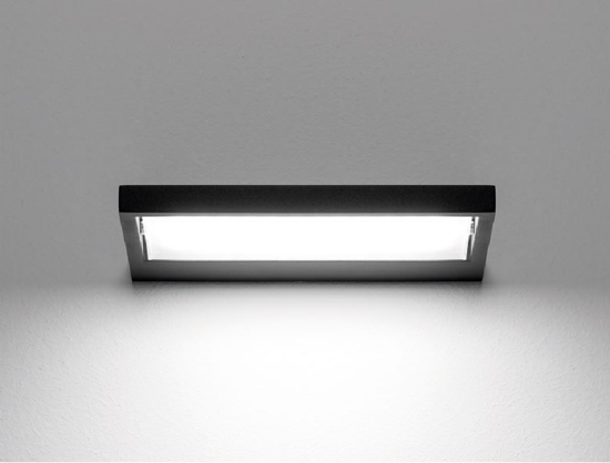 Ma&de tablet s led wall lamp 5w 16.3cm adjustable light black design 