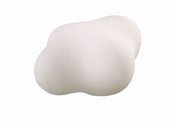 Mantra eos ceiling lamp cloud in white plastic material 50cm