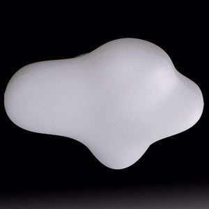 Picture of Mantra eos ceiling lamp cloud in white plastic material 50cm
