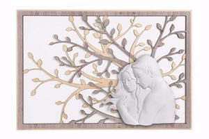 Picture of Capezzale moderno innamorati 70x48 albero della vita quadro camera da letto