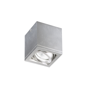 Picture of Faretto cubo da soffitto orientabile gu10 led metallo alluminio