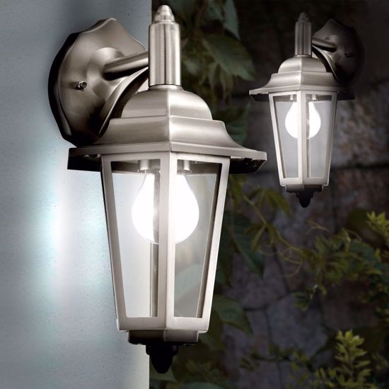 Picture of Eglo outdoor lantern down aluminium color 