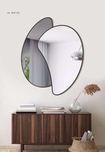Picture of Specchio da parete moderno design originale marrone