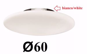Ideal lux smarties white ceiling lamp pl3 d60