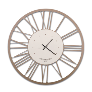 Picture of Arti e mestieri great big wall clock ø120 beige
