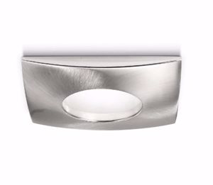 Picture of Faretto bagno doccia da incasso soffitto ip65 grigio quadrato impermeabile