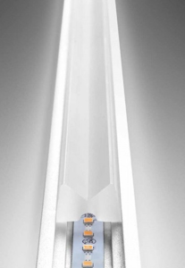 Picture of Linea light ma&de xilema aluminium wall lamp led h180cm