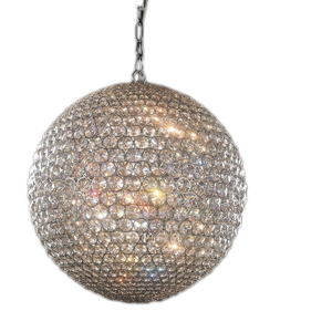 Picture of Illuminati suspension crystal sphere 50cm 9 lights
