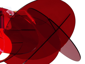Picture of Emporium suspension maxi bea ø90 3 light red