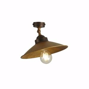 Picture of Gibas rua rustic wall lamp in metal 24cm