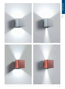 Picture of Appliques per esterno cubo grigio led 10w 4000k ip65