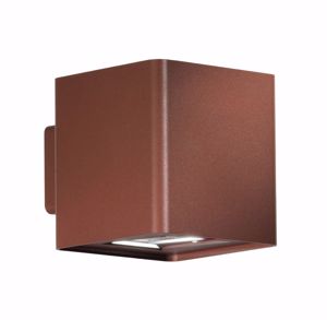 Picture of Applique cubo marrone da esterno ip65 led 10w 4000k