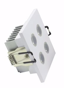 Picture of Sikrea led flat/440 square recessed led spotlight 4w 4000k