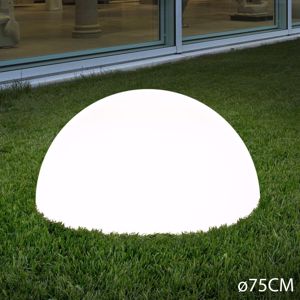Picture of Linea light ohps! hemisphere for garden ø75 white