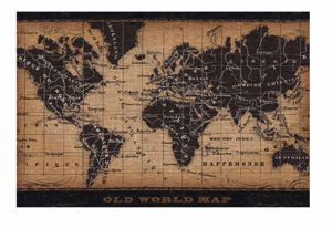 Picture of Wall artwork old planisphere canvas print 100x50