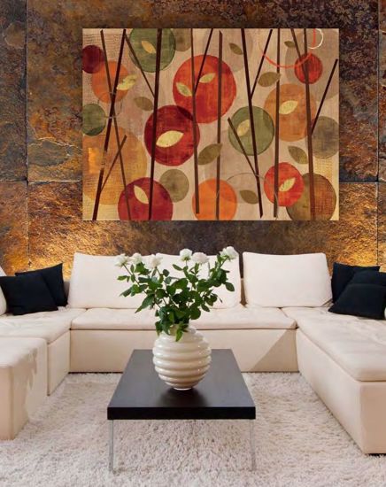 Picture of Wall artwork abstract oriental canvas print 70x40
