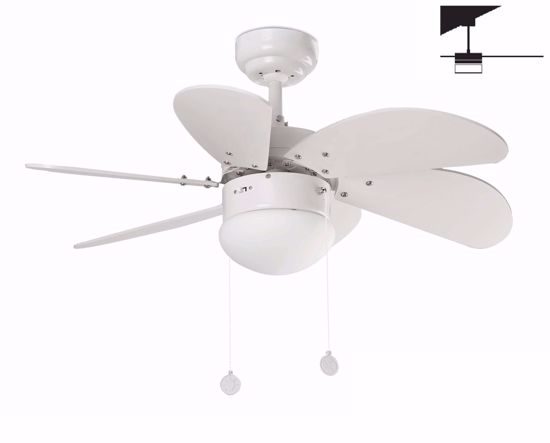 Picture of Faro palao modern ceiling fan with blades and light